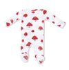 Painterly Mushrooms:
2 Way Zipper Footie