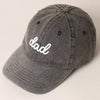 Dad Embroidered Baseball Cap
