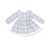 Blue Plaid Dress