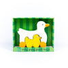 Duck Big & Little Wooden Roller