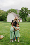 Green Daisy Pant Romper
