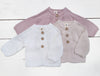Olesya Cotton Knit Sweater: Mauve