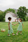 Green Daisy Pant Romper