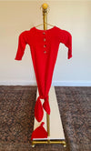 Knotted Baby Gown: Hat & Headband Bundle