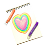 Fresh Pick Apple Scented Gel Crayons