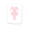 Neoclassic Cross Pink Card