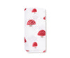 Painterly Mushrooms:
Swaddle Blanket