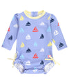 Down By The Bay Long Sleeve One Piece Rash Guard
