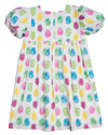 Easter Egg Balloon Sleeve Dress