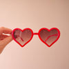 Adult Heartbreaker Sunglasses - Red