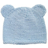Newborn Blue Teddy Bear Beanie Hat