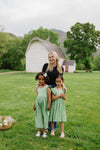 Green Daisy Pant Romper
