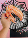 Orange & Pink Stripe Knotted Headband