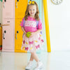 Kindergarten Sequin Patch Short Sleeve T-Shirt