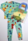 Tiny T-Rex and The Impossible Hug Pajama Set with Book