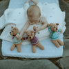 Plush Teddy Bear: Duck Egg Blue
