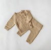 Sasha Knitted 2pc Set: Taupe set