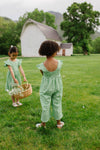 Green Daisy Pant Romper