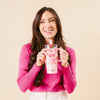 20 oz Flip Straw Tumbler-Blushing Bows