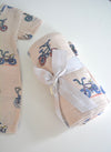 Bikes Swaddle Blanket