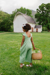 Green Daisy Pant Romper