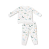 Soft Dinos - Green
Raglan Sweatshirt + Jogger Set