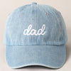 Dad Embroidered Baseball Cap