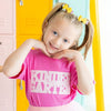Kindergarten Sequin Patch Short Sleeve T-Shirt
