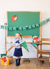 First Day Green Felt Pennant