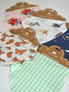 Bandana Bib: Pretty Bouquets
