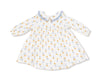 Western Sunflower:
Peter Pan Collar Dress & Leggings