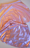 Pink Metallic Skort