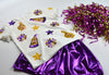 Purple Metallic Skort