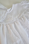 White Heirloom Girls Dress w. Bonnet