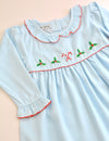 Blue Candy Cane Nightgown