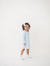 Blue Gingham Susie L/S Dress