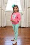 French Terry Bow Pullover