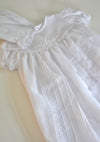 White Heirloom Girls Dress w. Bonnet