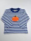 Pumpkin Blue Stripe Shirt