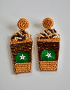 Pumpkin Spice Latte Earrings