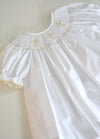 Smocked Cross Bishop Dress w. Bloomers