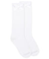 Jefferies Socks Pointelle Bow Knee High Socks