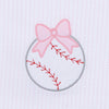 Tiny Slugger Applique Bubble - Pink