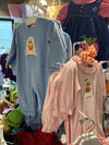 Ghost Doggy Blue Romper