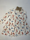 Cowboy Boots Pink Twirl Dress