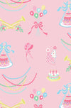 Short Sleeve Britt Romper: Golden Birthday