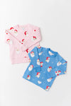 Cassidy Comfy Crewneck: Dear Santa (Pink)