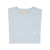 Carter Crewneck: Buckhead Blue With Worth Avenue White Stork