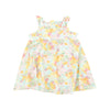 Spring Meadow Paperbag Ruffle Sundress