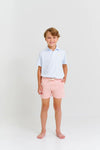 Prim and Proper Polo: Buckhead Blue/Seaside Sunny Yellow